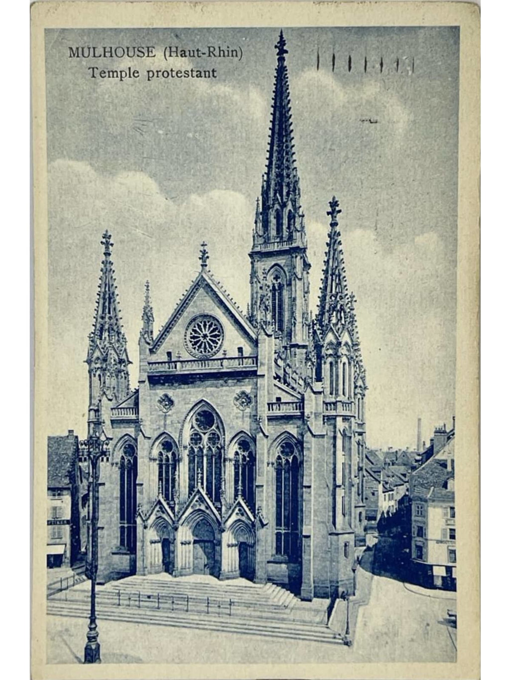 Recto de la carte postale
