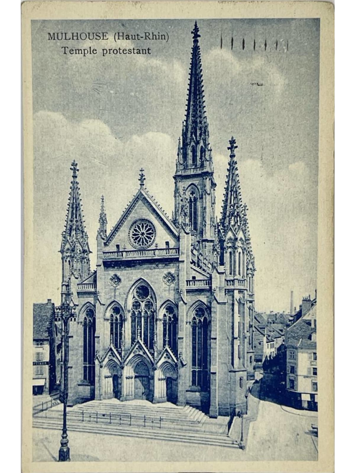 Recto de la carte postale