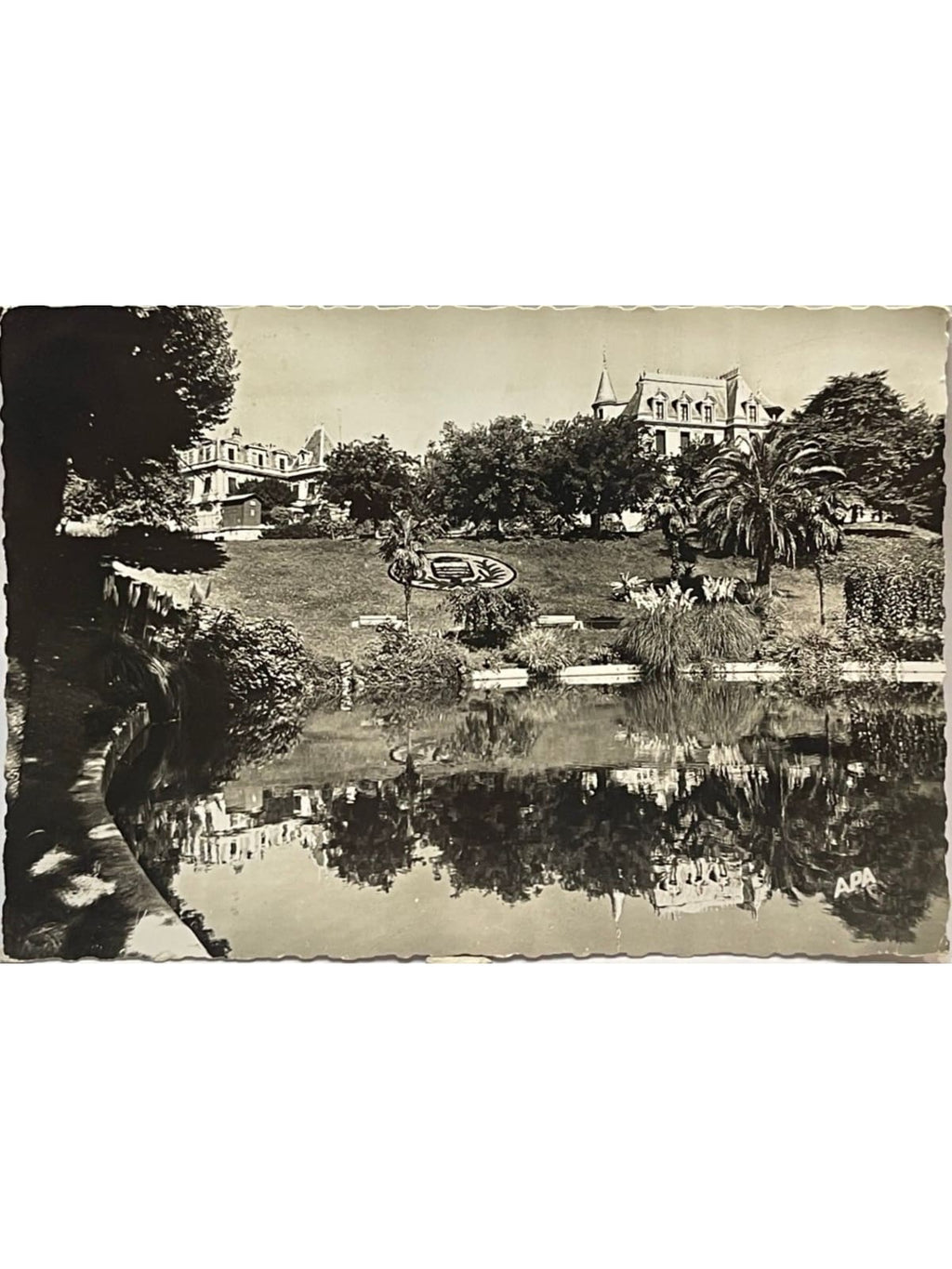 Recto de la carte postale