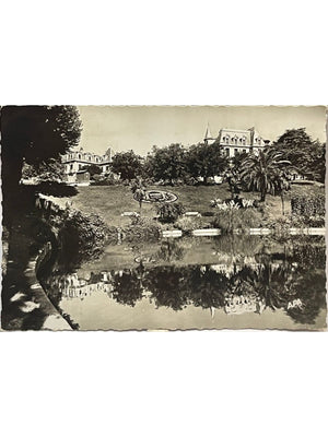Béziers – Le Plateau des Poètes et son bassin – CPSM années 1950