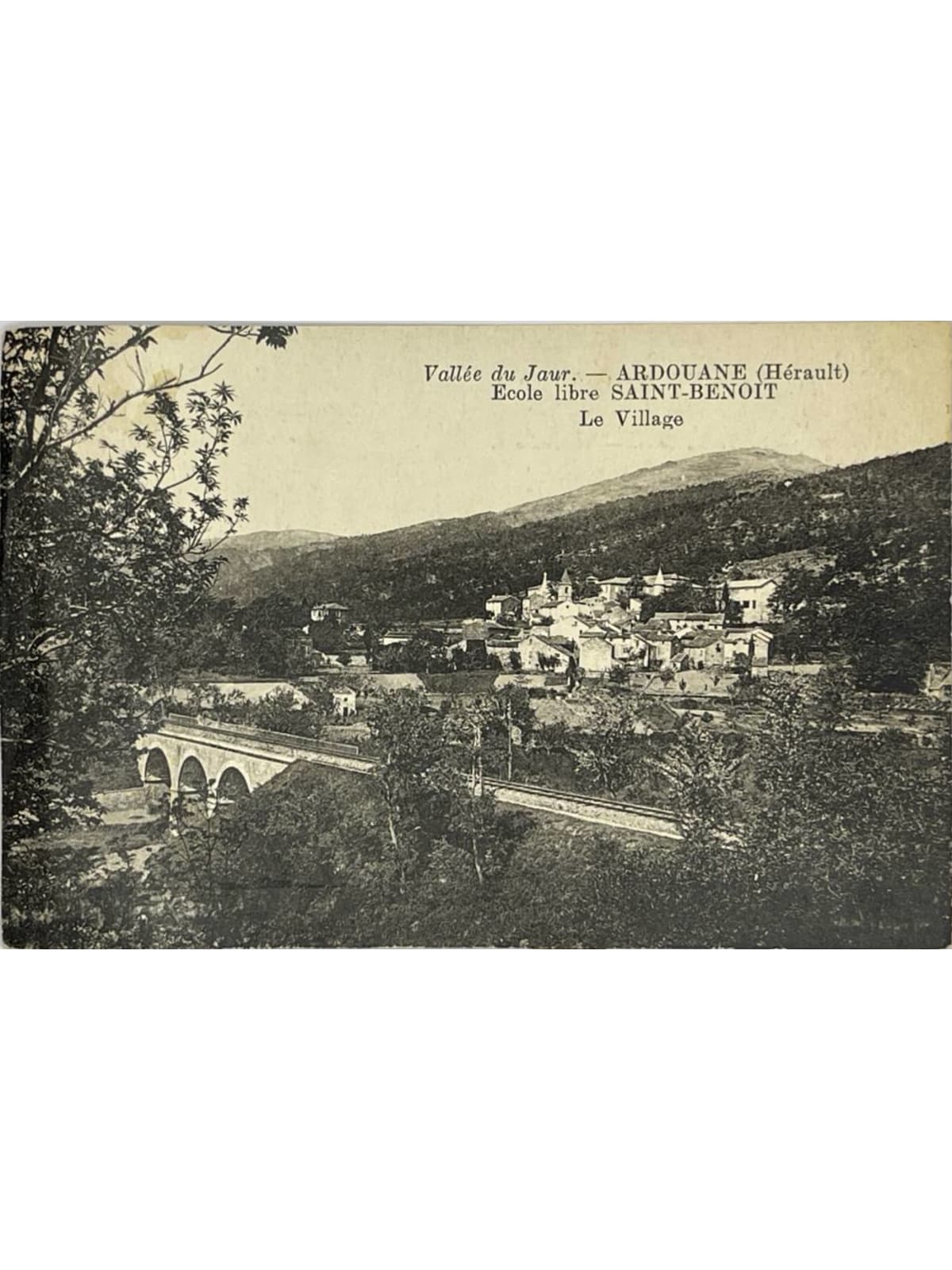 Recto de la carte postale