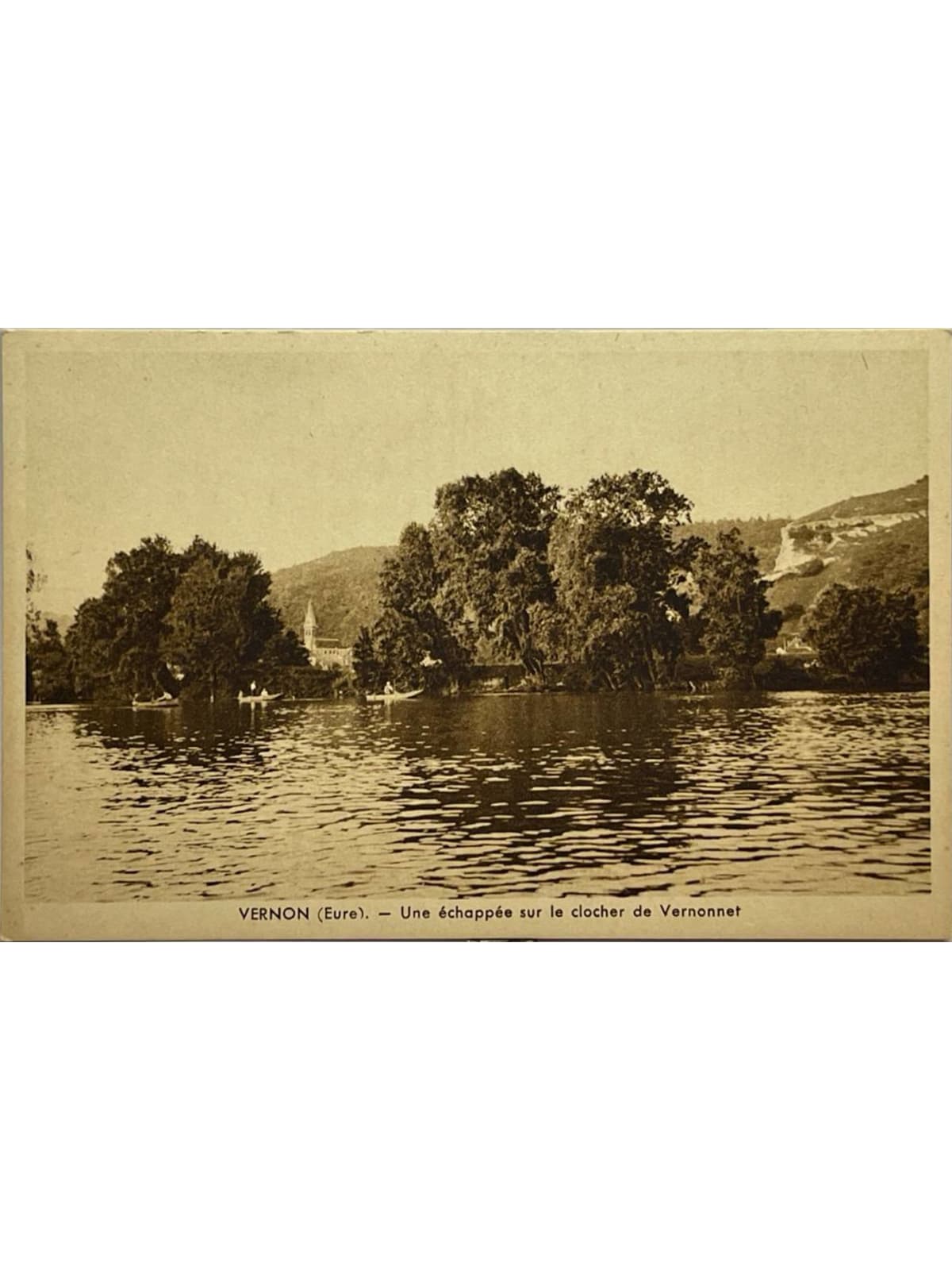 Recto de la carte postale