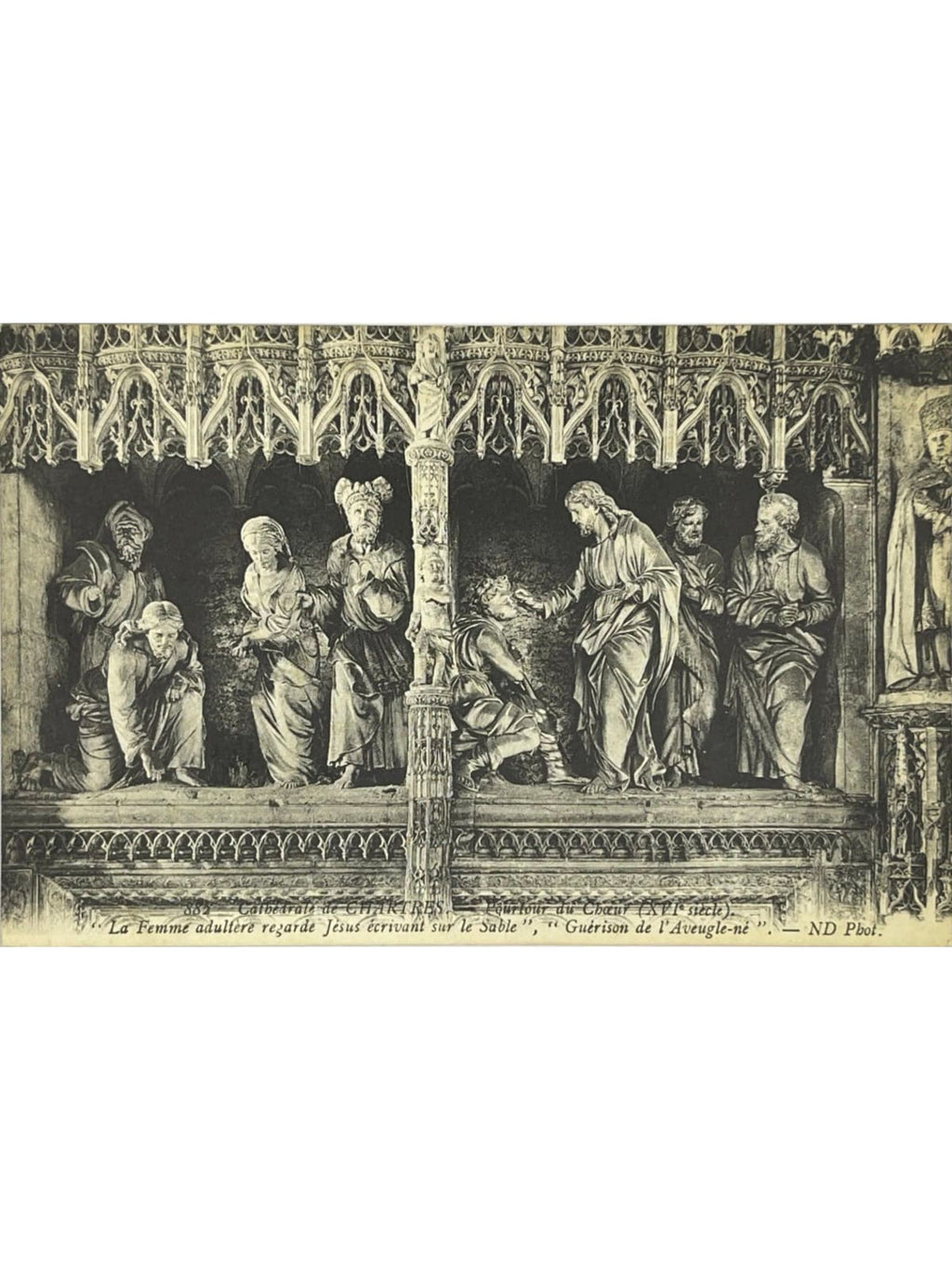 Recto de la carte postale