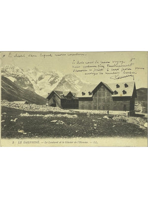 CPA Le Lautaret et le glacier de l'Homme, Hautes-Alpes – L.L. n°3