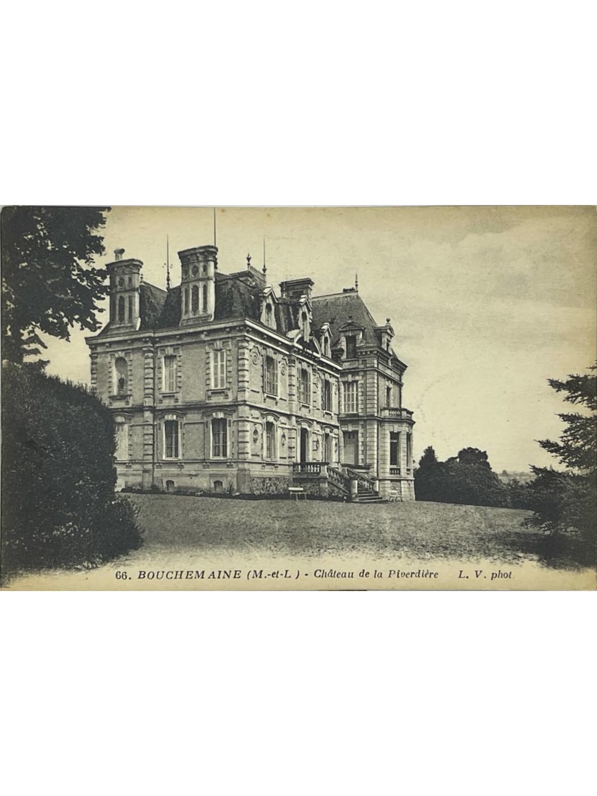 Recto de la carte postale