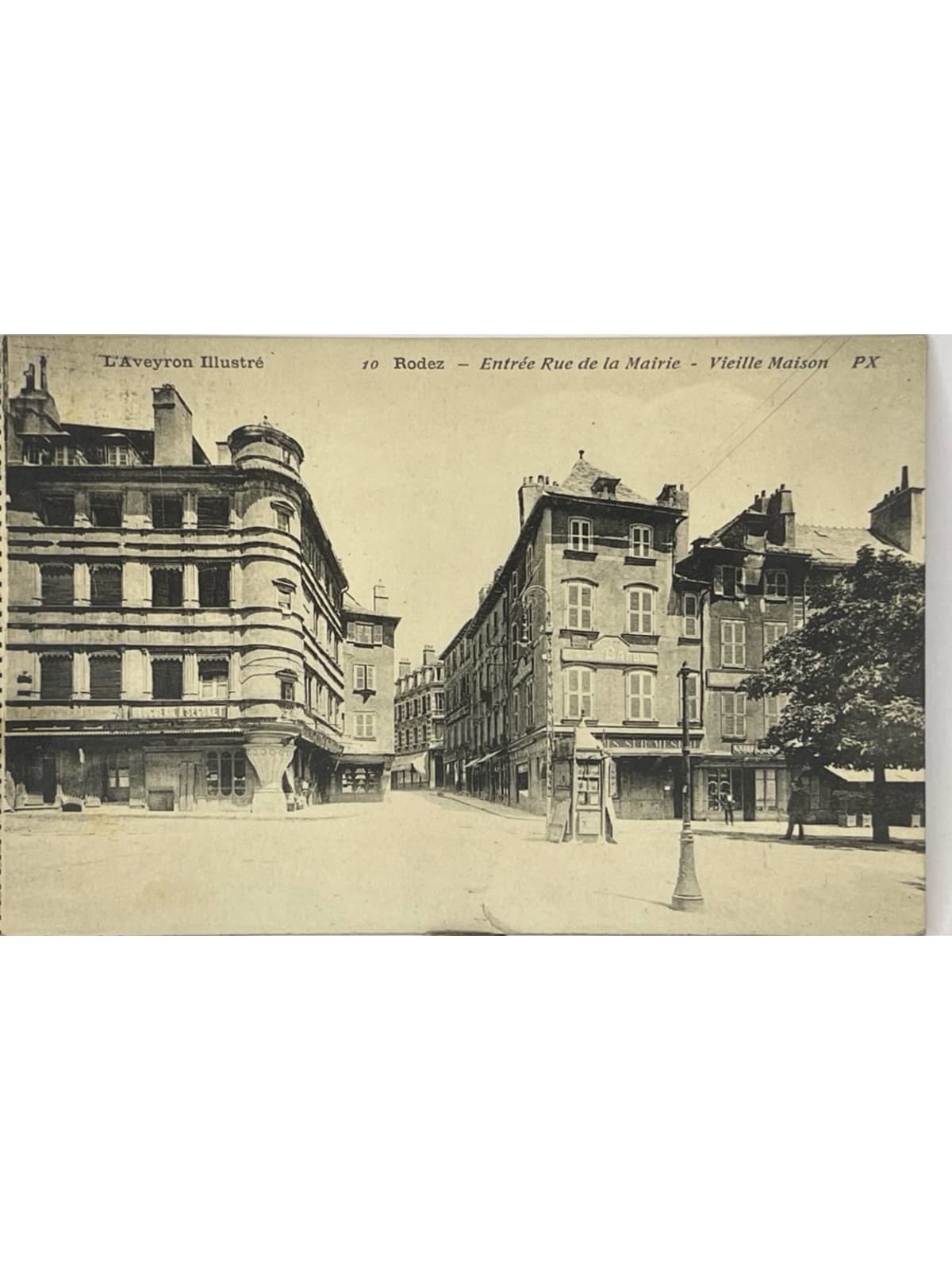 Recto de la carte postale