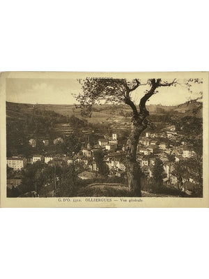 Olliergues (Puy-de-Dôme) – Vue générale – G. D'O. 5312 – CPA