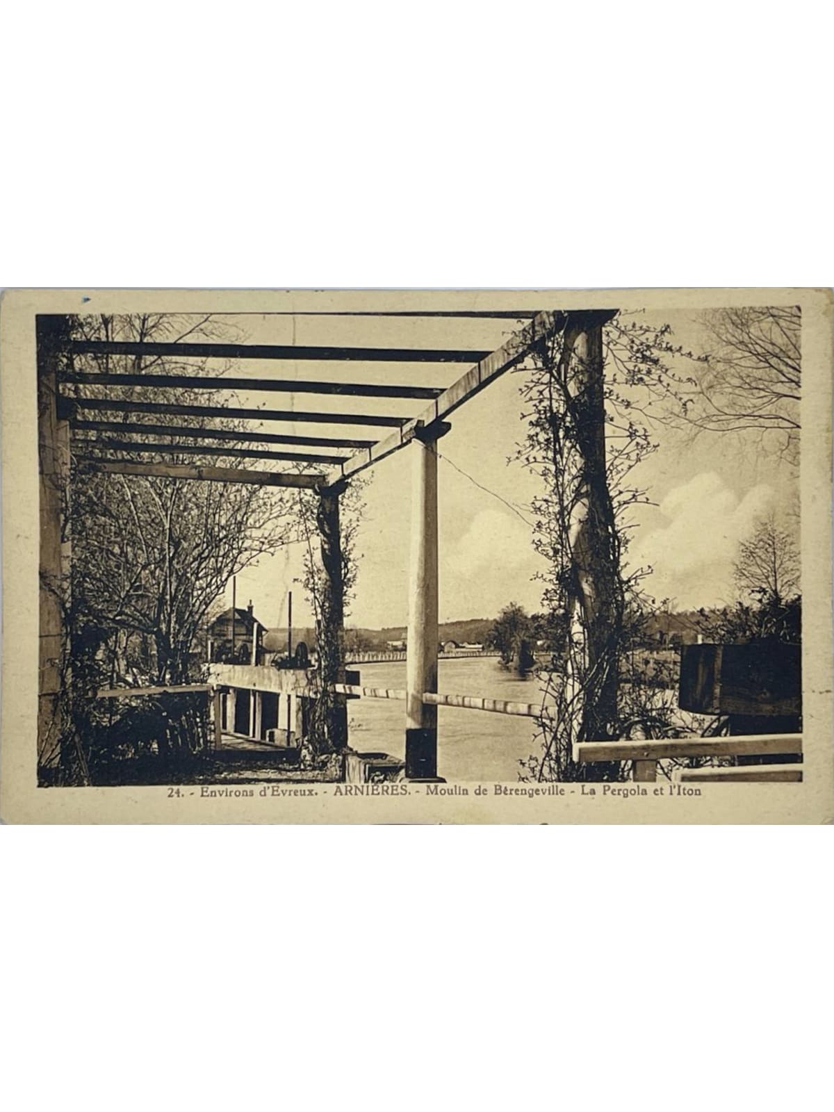 Recto de la carte postale
