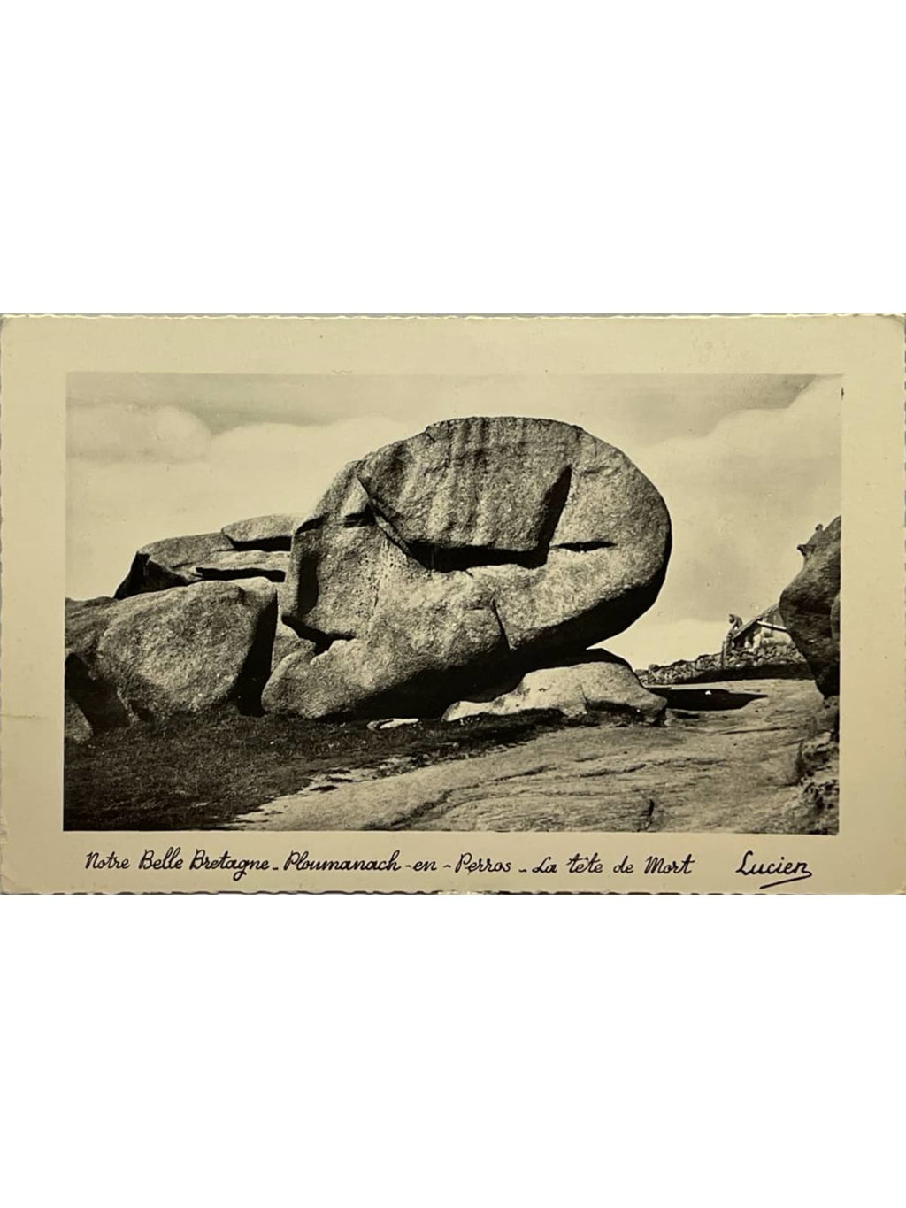Recto de la carte postale