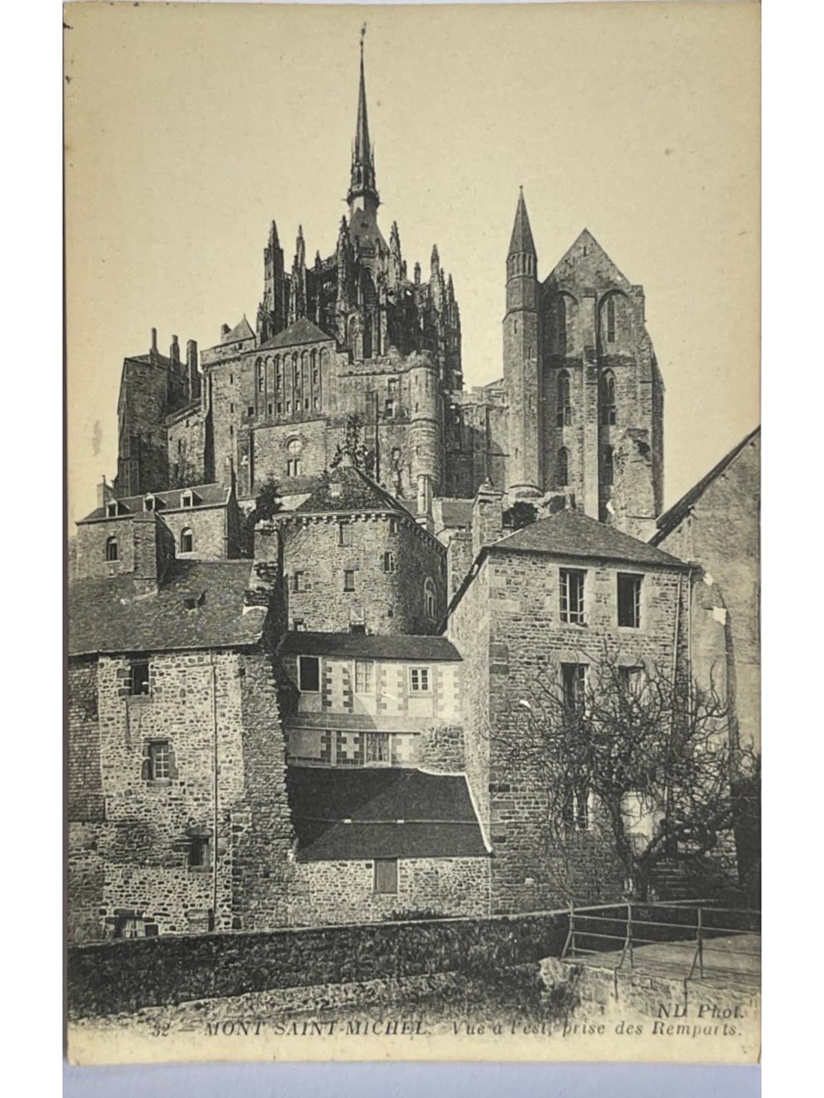 Recto de la carte postale
