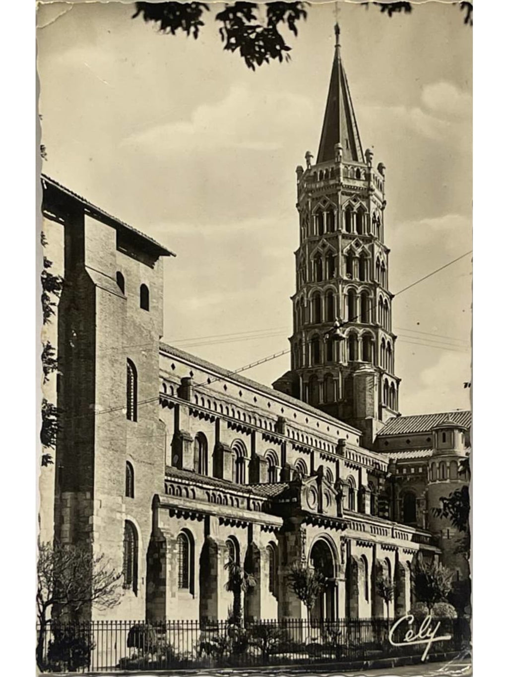 Recto de la carte postale