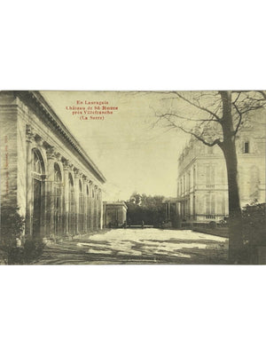 Villefranche-de-Lauragais – Château de Saint-Rome – CPA 1916