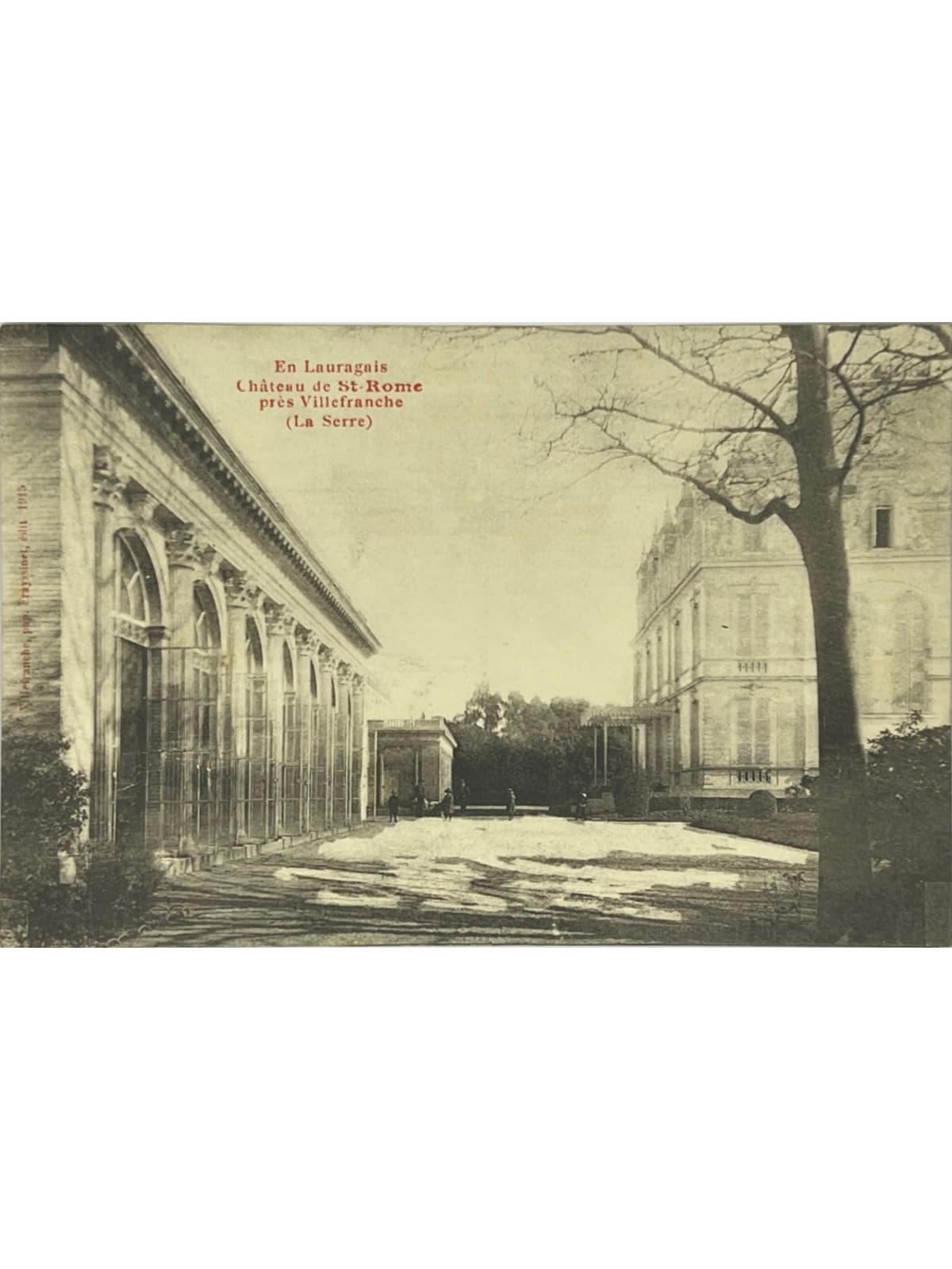 Recto de la carte postale