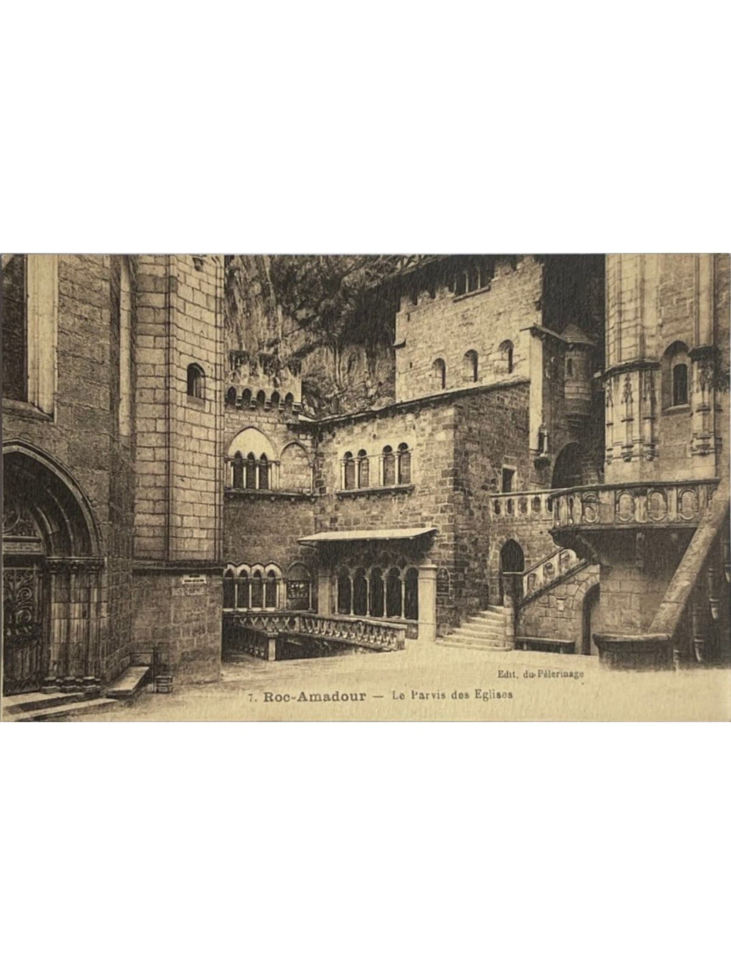 Recto de la carte postale
