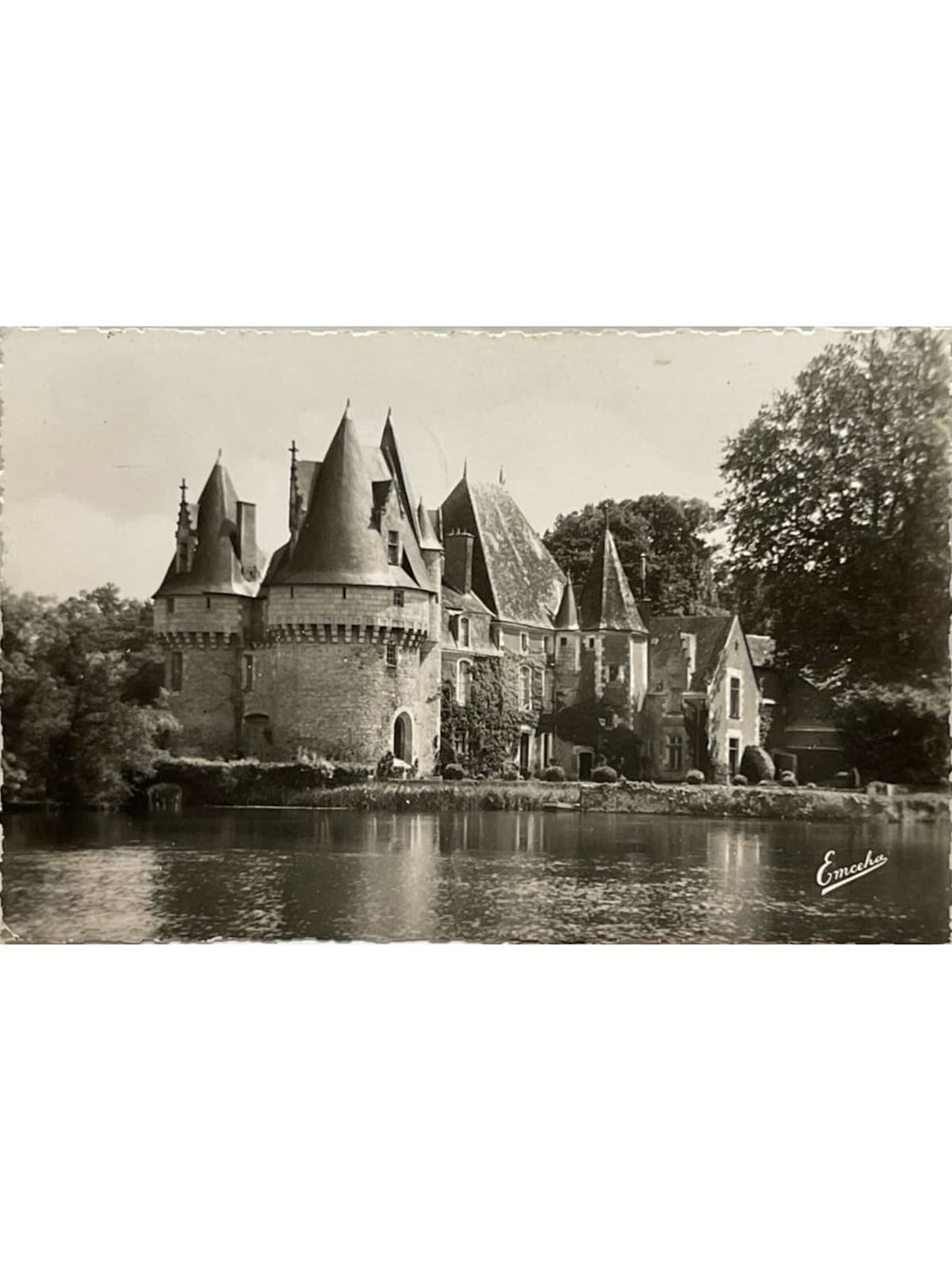 Recto de la carte postale