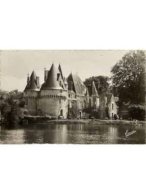 Bazouges-sur-le-Loir (Sarthe) – Le château – Carte postale 1952