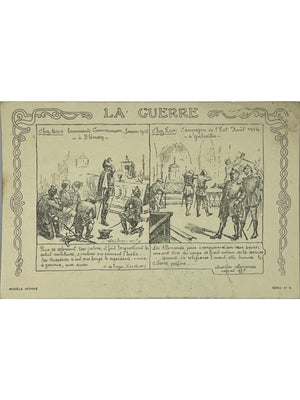 La Guerre – Blémerey et Gerbéviller – CPA de 1914-1918, série n° 2