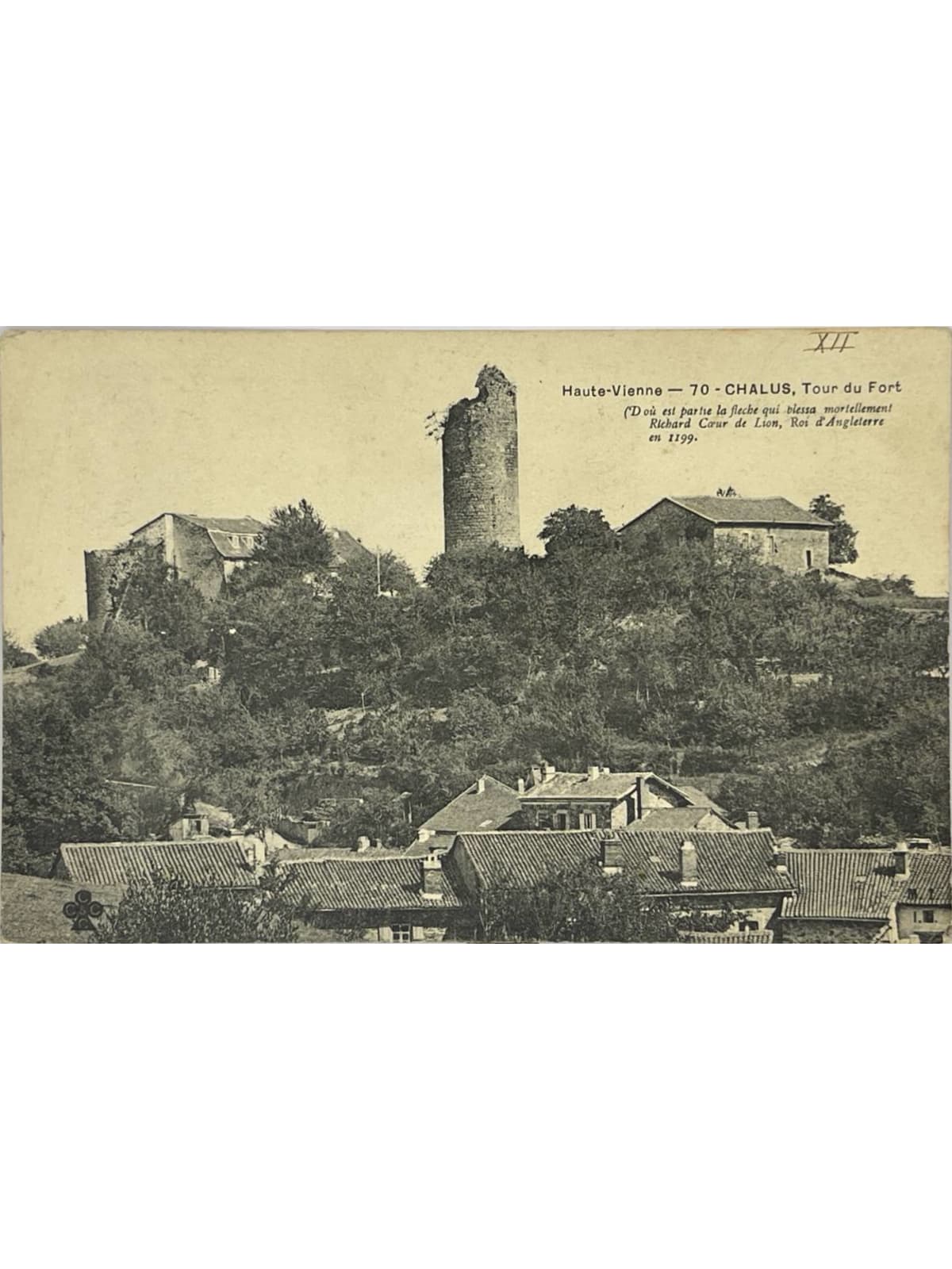Recto de la carte postale