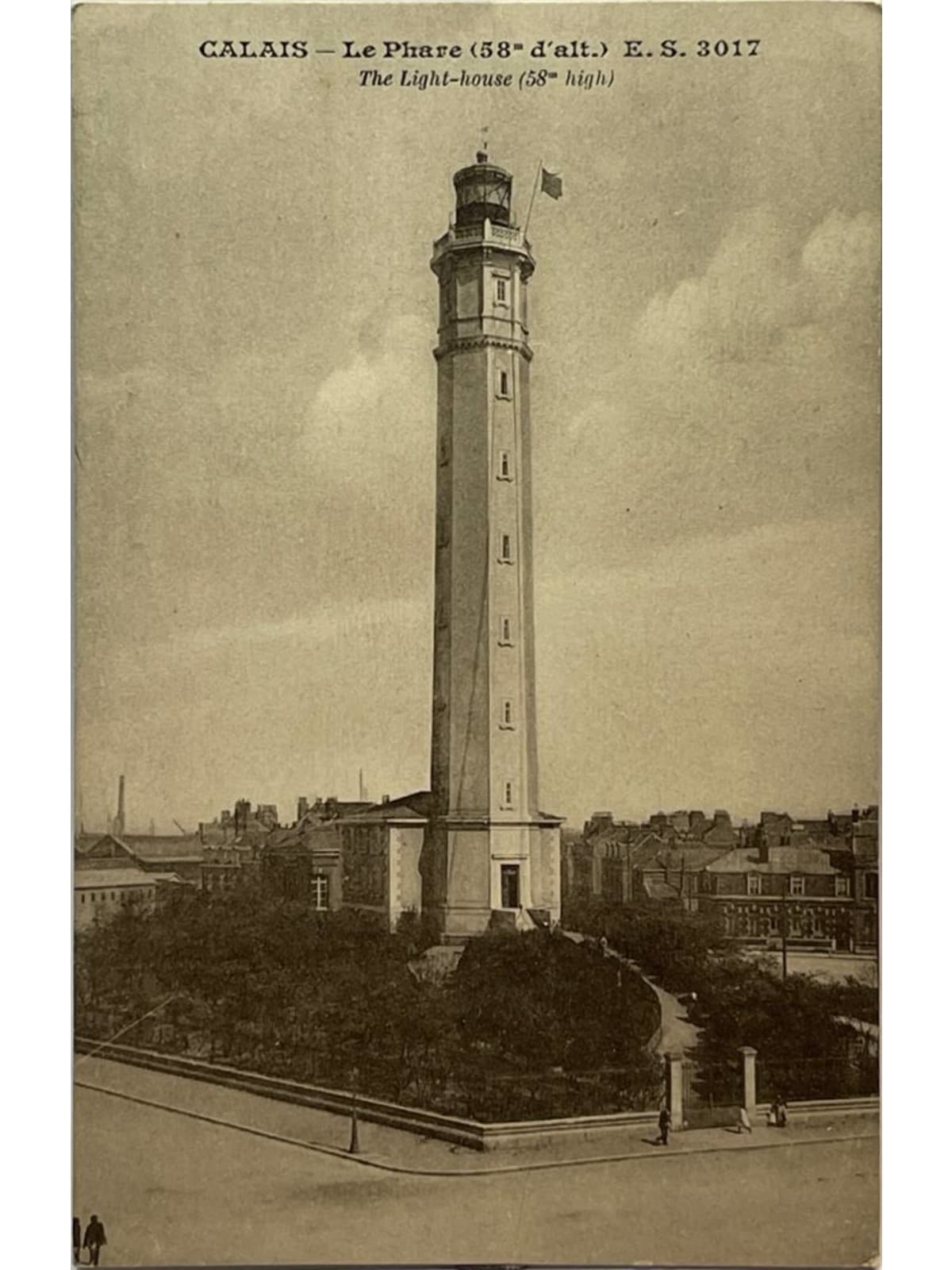 Recto de la carte postale