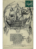 Recto de la carte postale