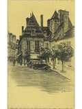 Recto de la carte postale