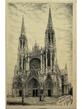 Recto de la carte postale