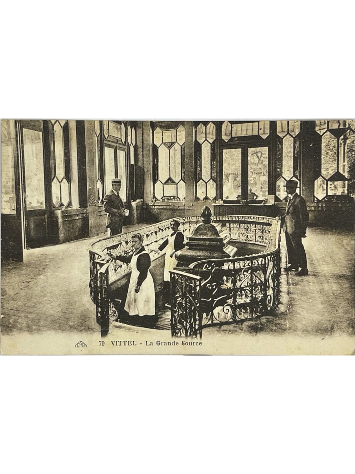 Recto de la carte postale