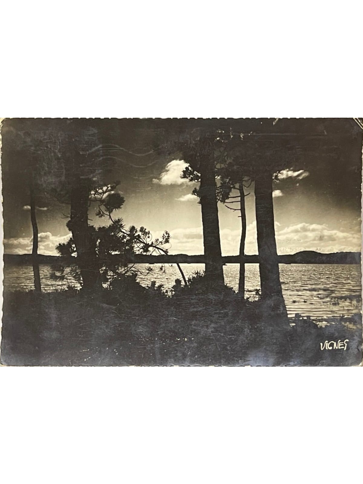 Recto de la carte postale