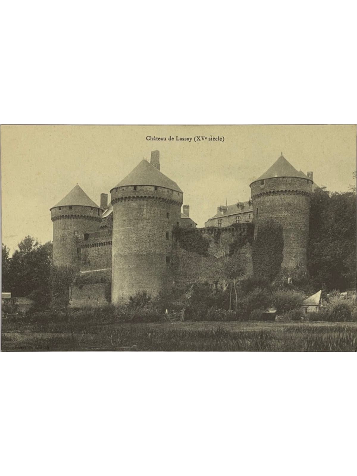 Recto de la carte postale