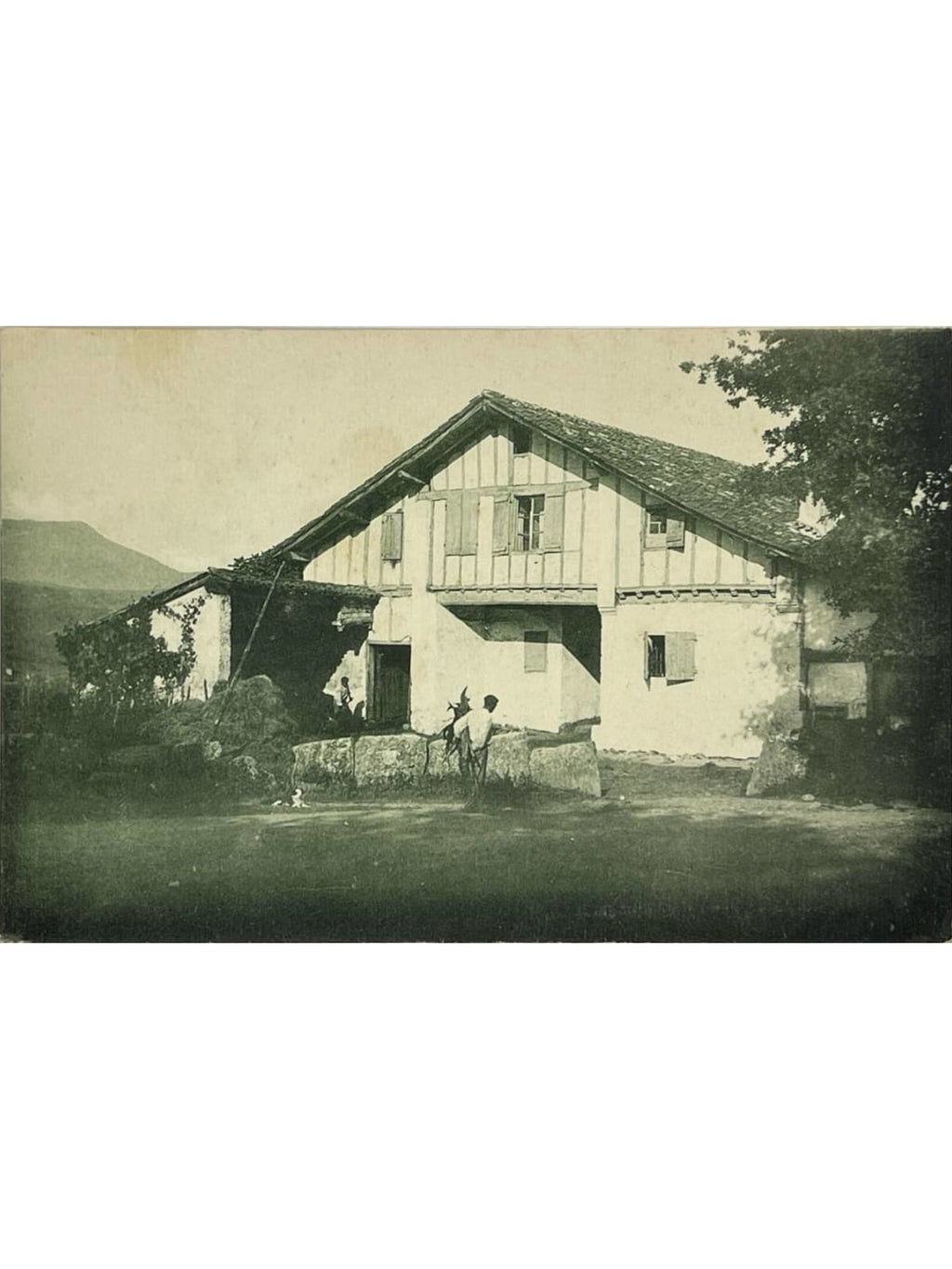 Recto de la carte postale
