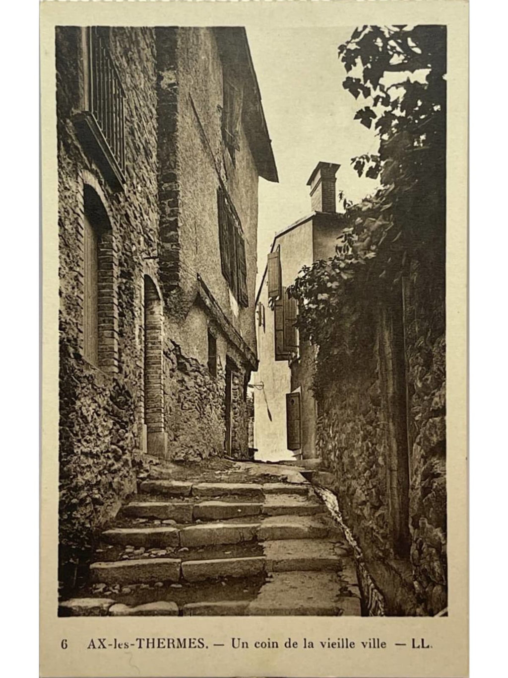 Recto de la carte postale