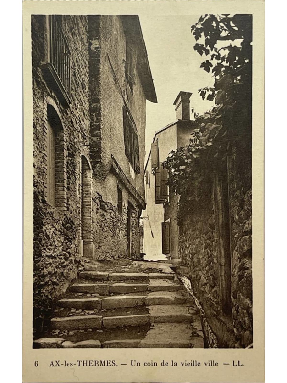 Recto de la carte postale