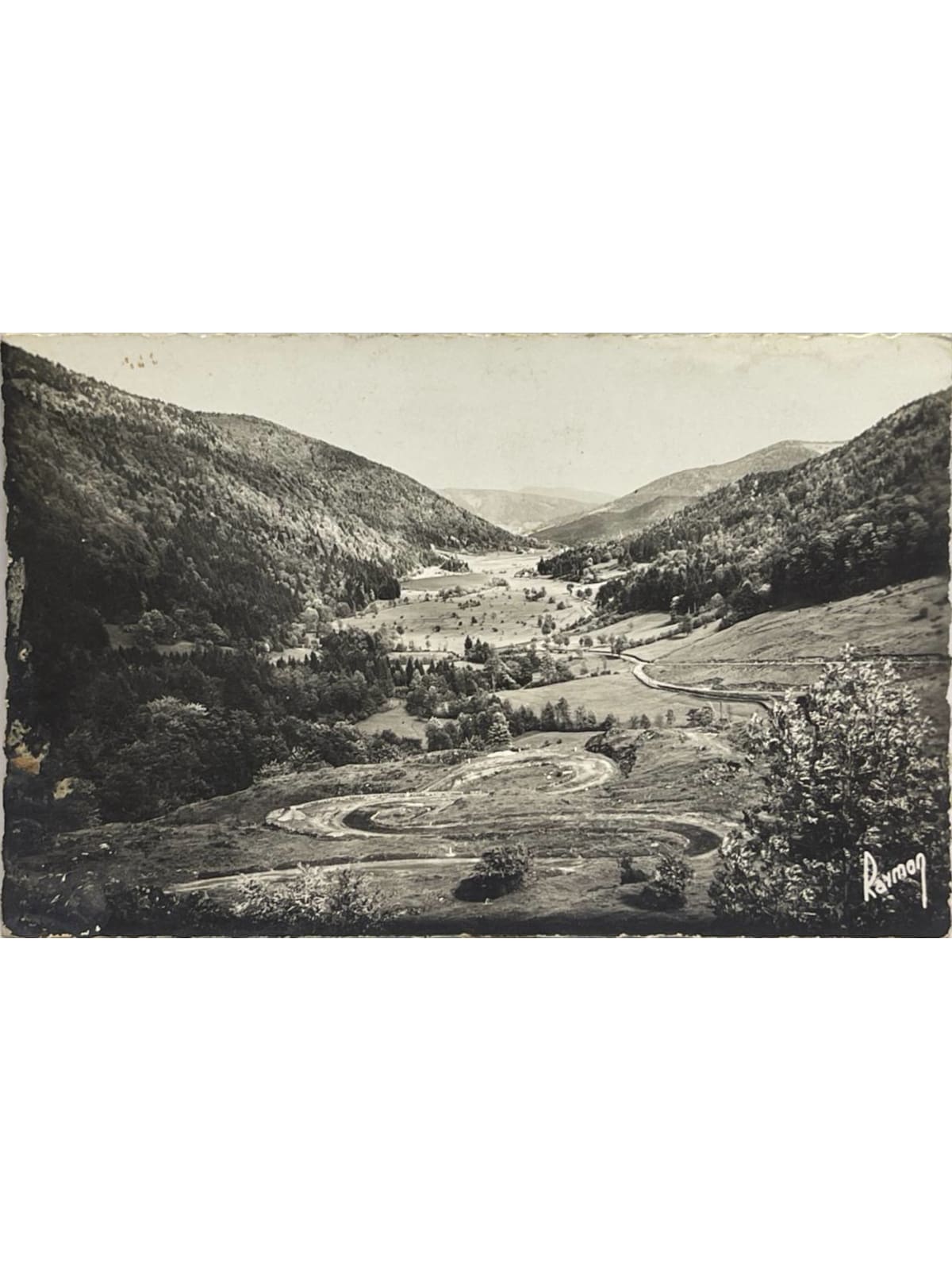 Recto de la carte postale