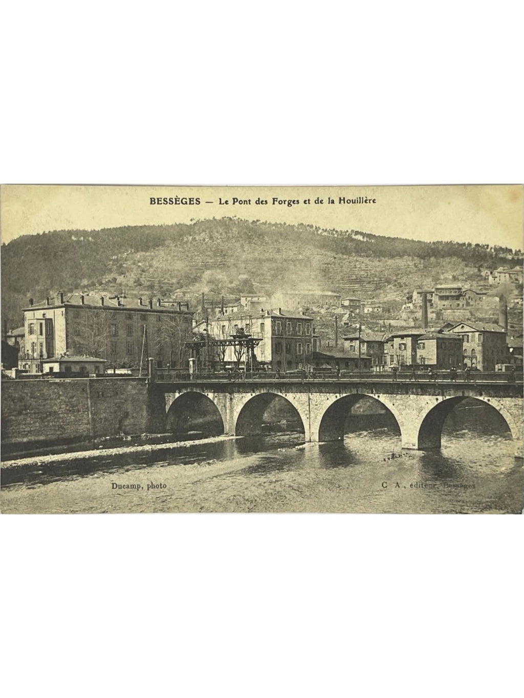 Recto de la carte postale