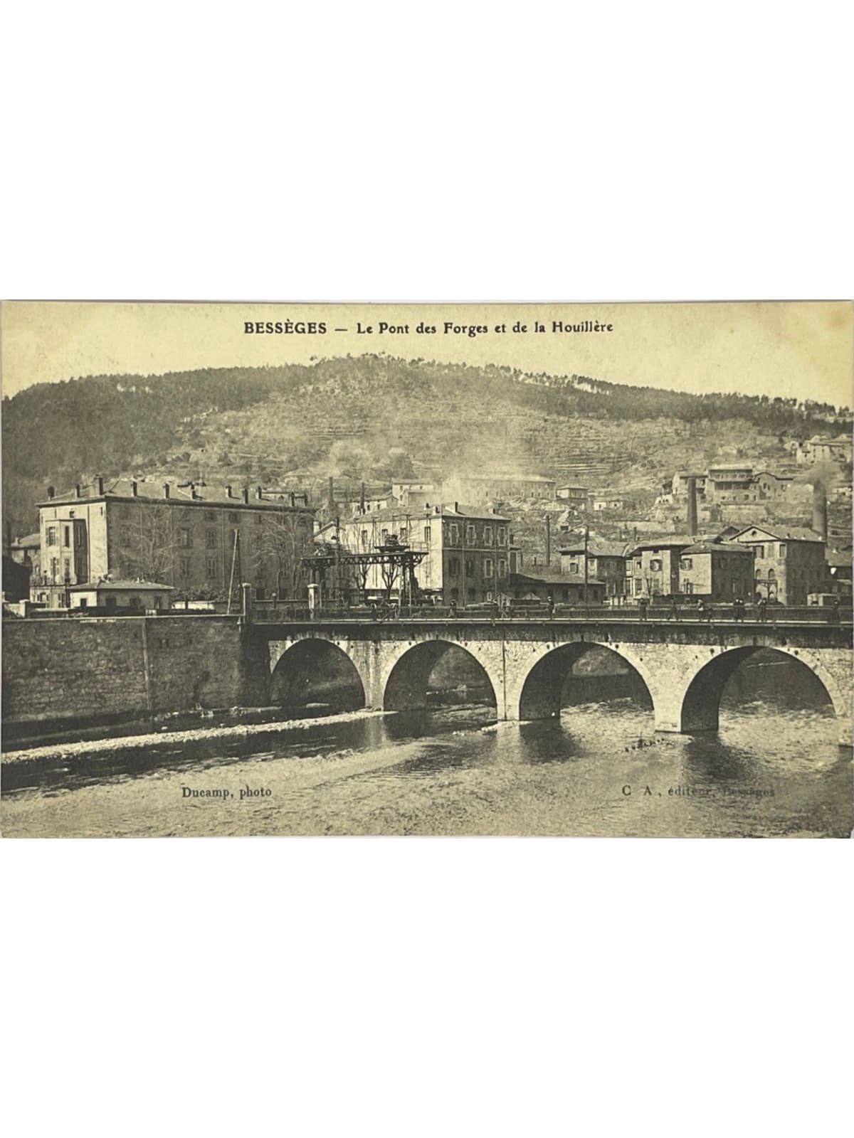 Recto de la carte postale