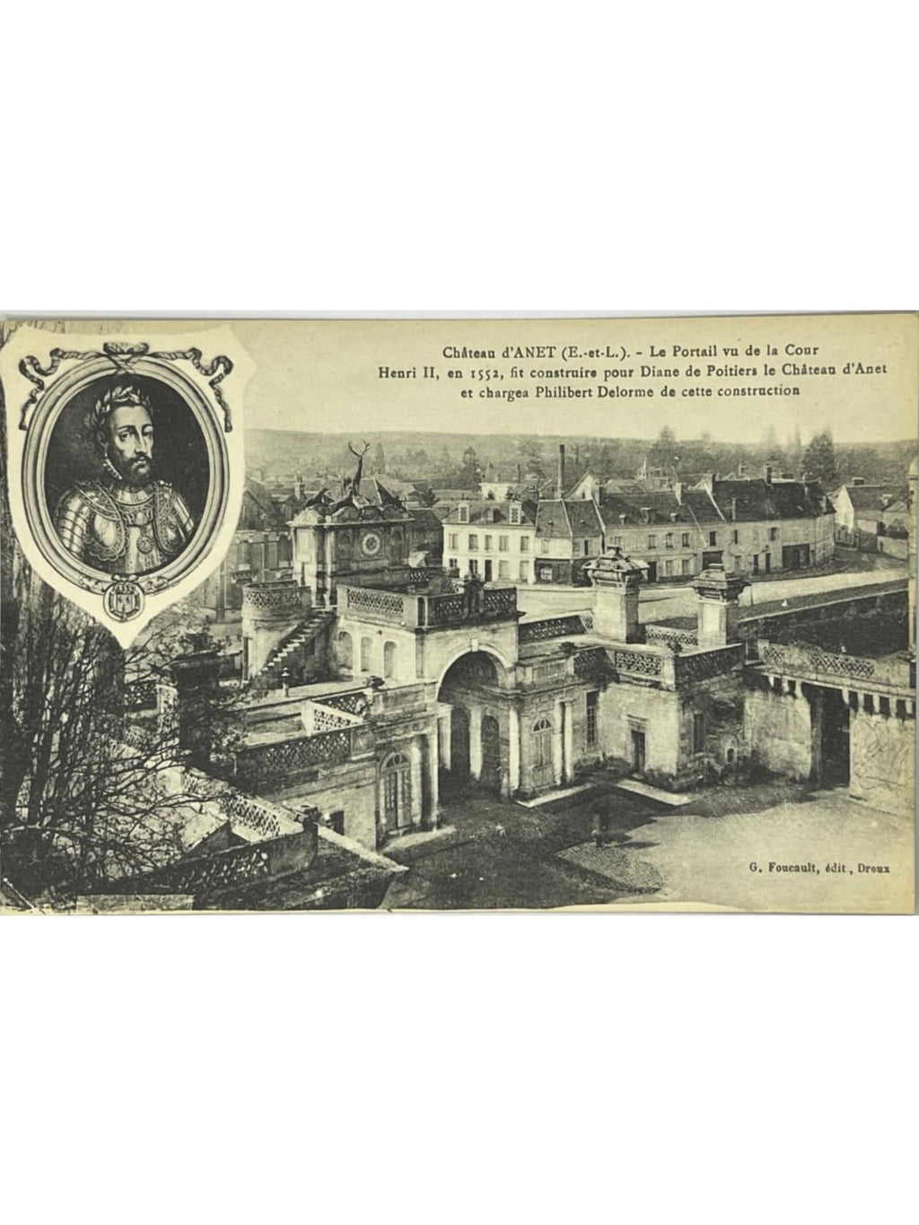 Recto de la carte postale