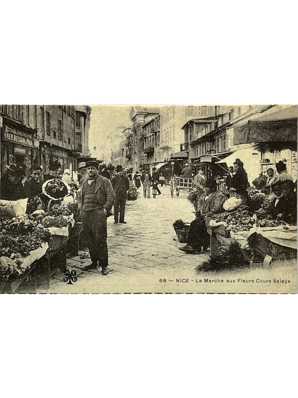 Recto de la carte postale