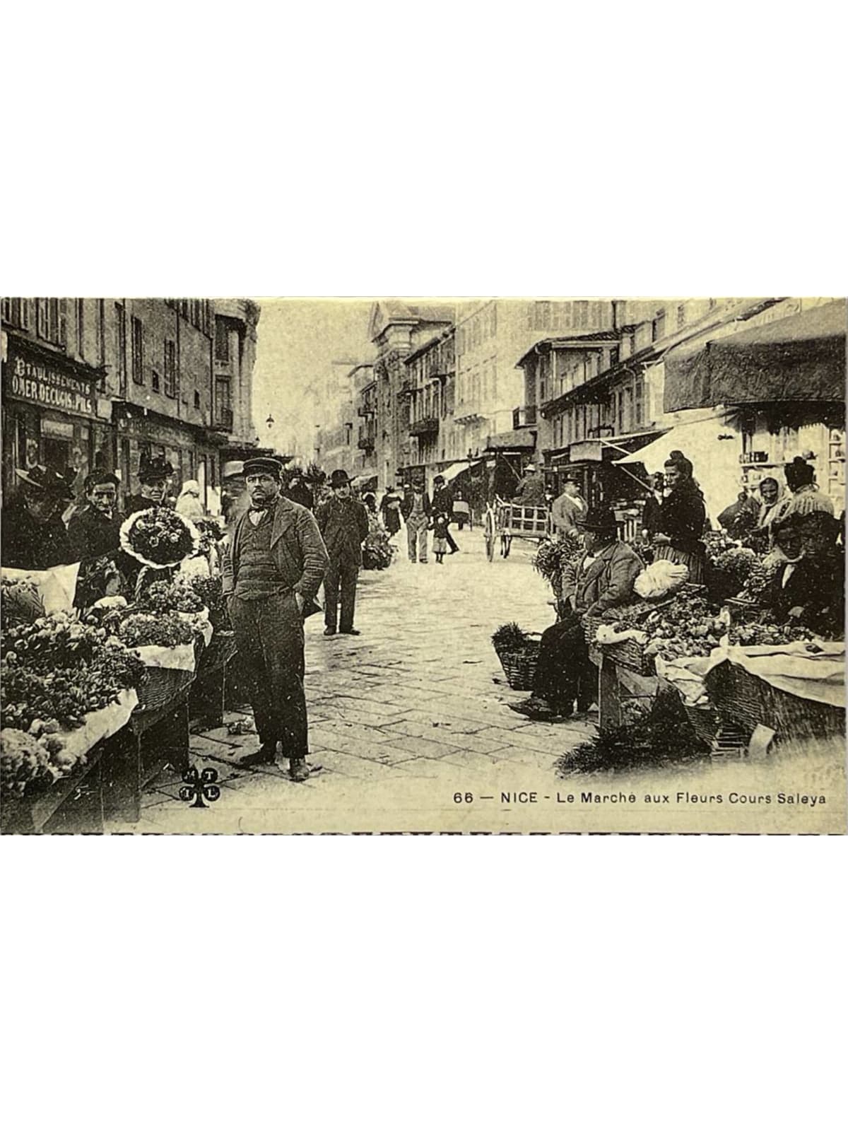 Recto de la carte postale