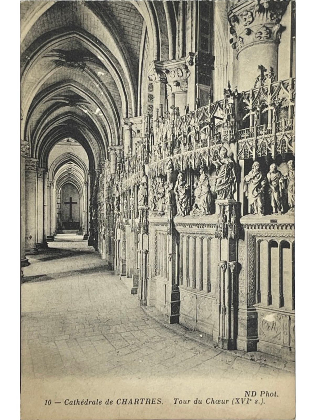 Recto de la carte postale