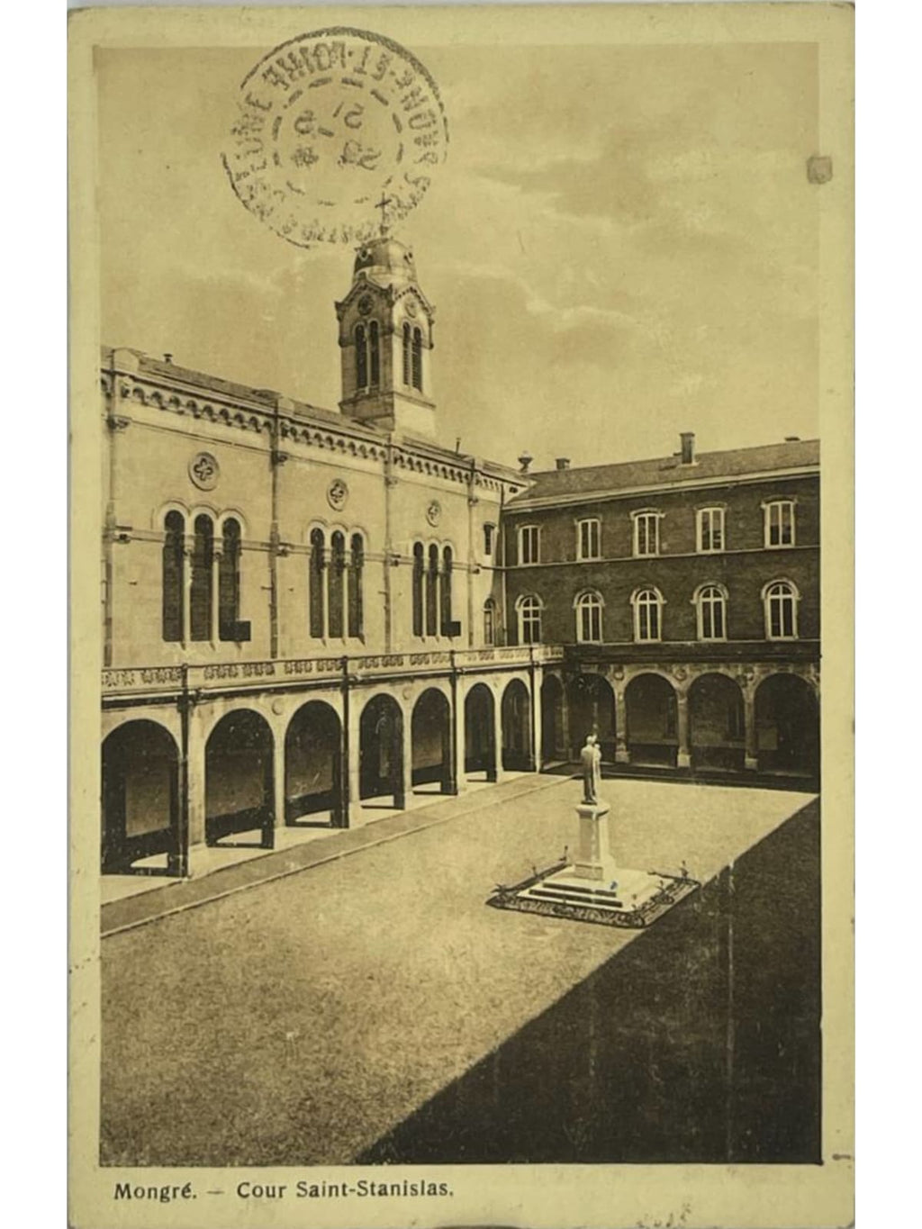 Recto de la carte postale