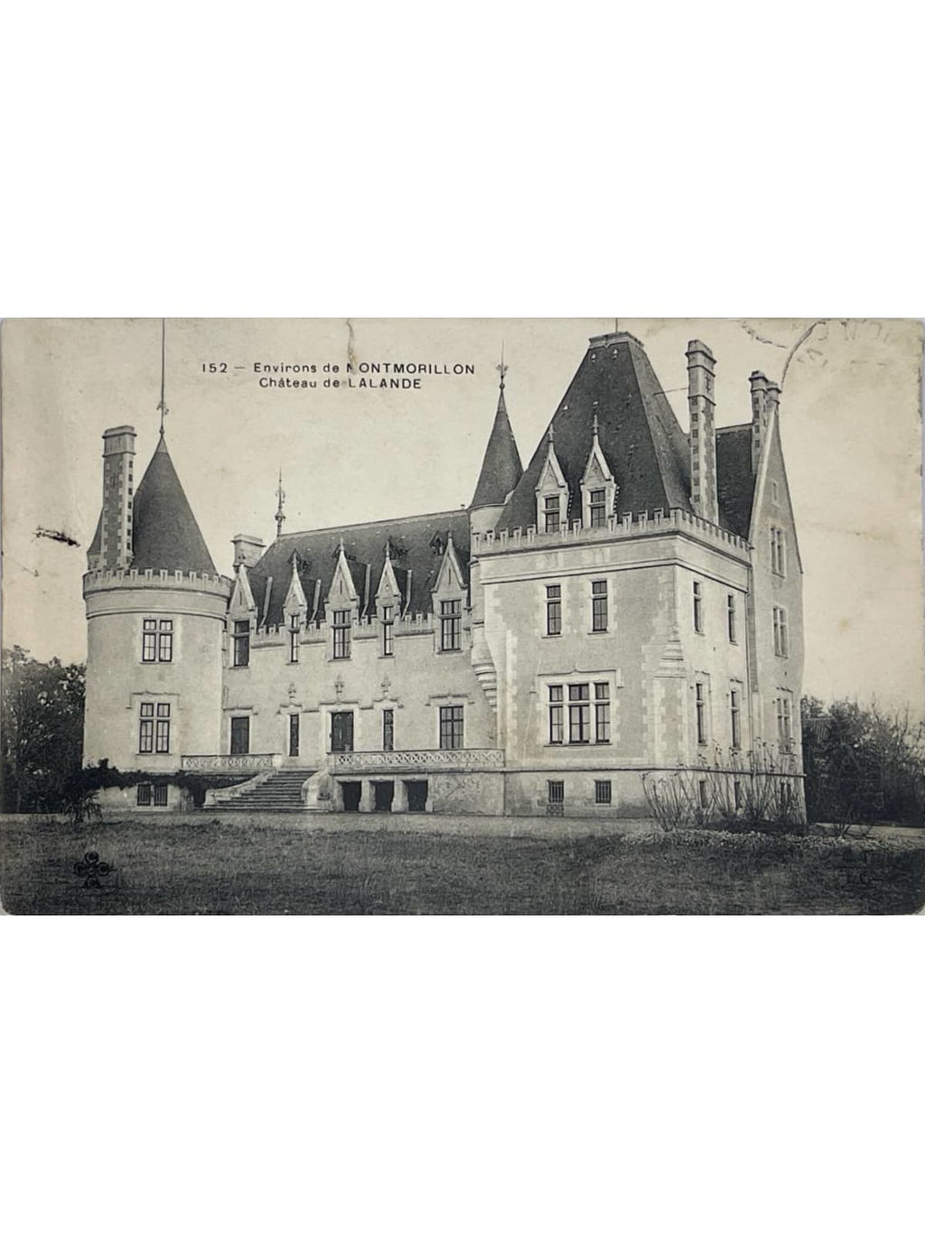 Recto de la carte postale