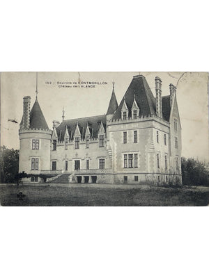 Environs de Montmorillon – Château de Lalande – CPA ancienne n° 152