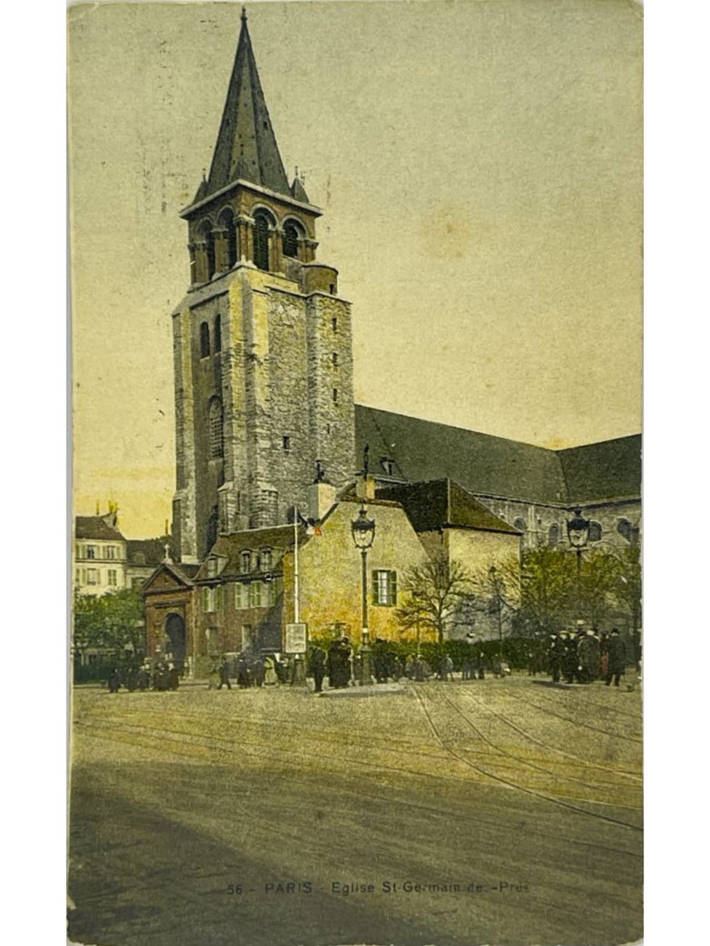 Recto de la carte postale