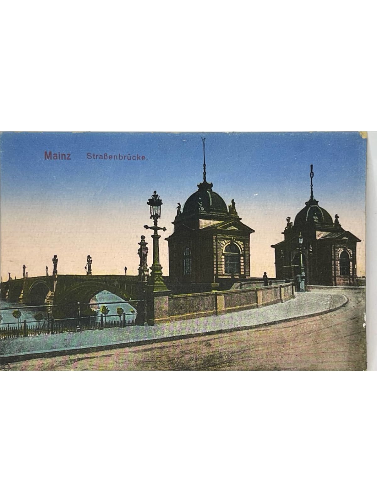 Recto de la carte postale