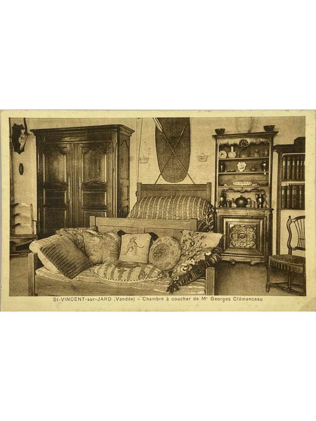 Recto de la carte postale