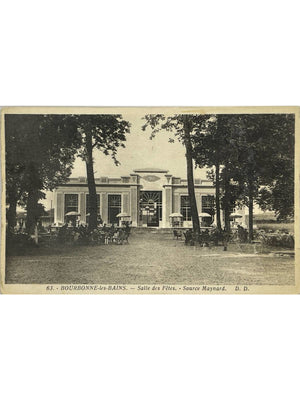 Bourbonne-les-Bains – Salle des Fêtes et Source Maynard – CPA n°63