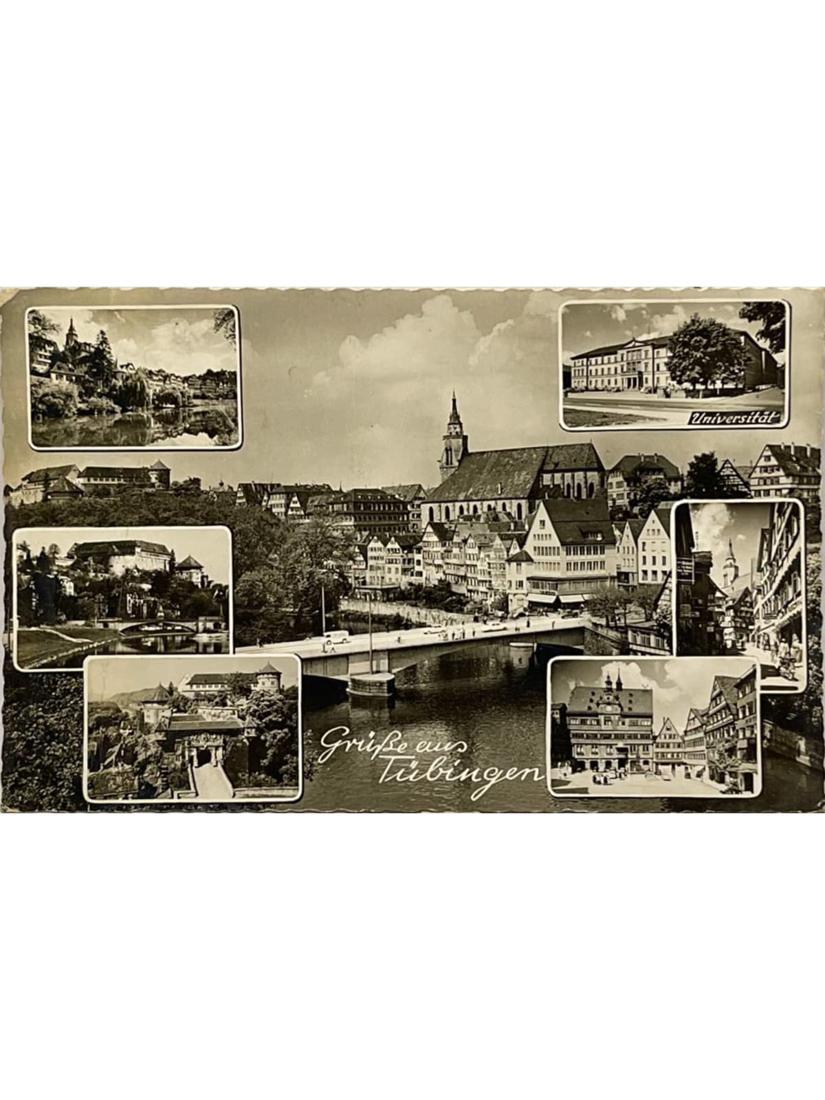 Recto de la carte postale