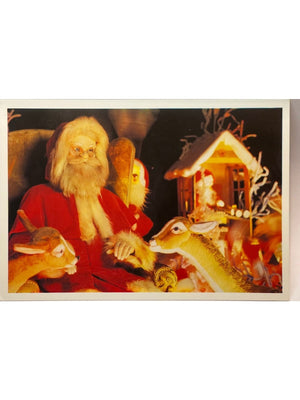 Lans-en-Vercors – La Magie des Automates, Père-Noël parlant – Carte postale