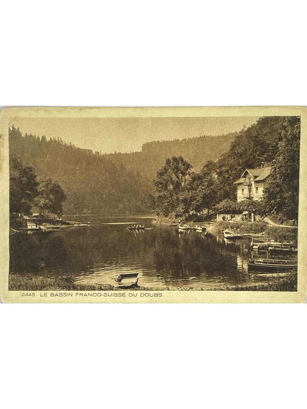 Recto de la carte postale