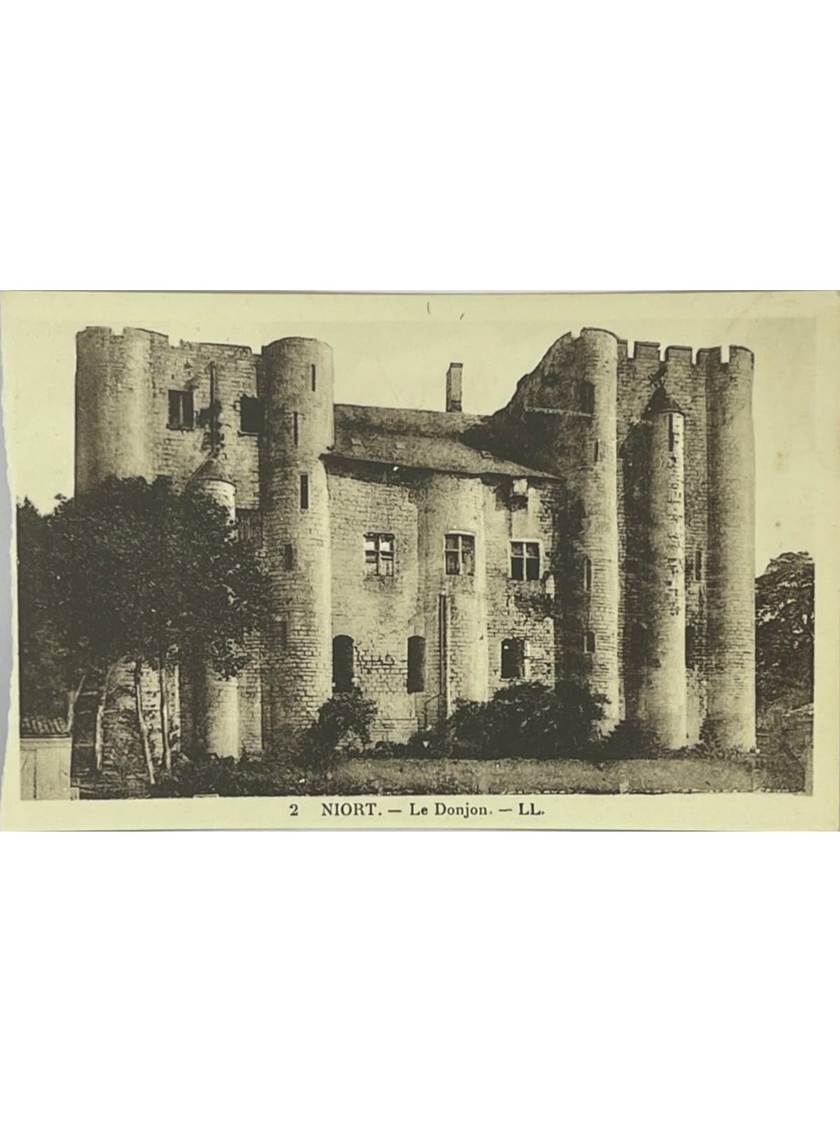 Recto de la carte postale